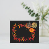 Happy Halloween Postkarte (Stehend Vorderseite)