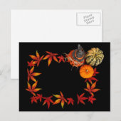 Happy Halloween Postkarte (Vorne/Hinten)