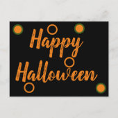 Happy Halloween Postkarte (Vorderseite)
