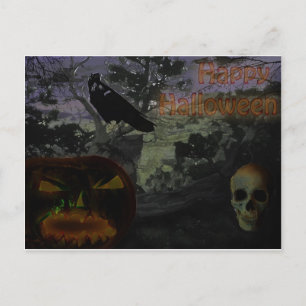 Happy Halloween Postkarte