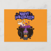 Happy Halloween Postkarte (Vorderseite)