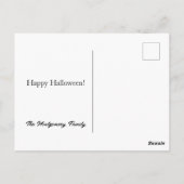 Happy Halloween Postkarte (Rückseite)