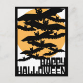 Happy Halloween Postkarte (Vorderseite)