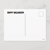 Happy Halloween Postkarte (Rückseite)