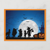Happy Halloween Postkarte (Vorderseite)