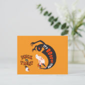 Happy Halloween Postkarte (Stehend Vorderseite)