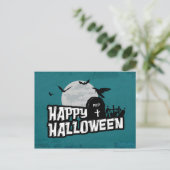 Happy Halloween Postkarte (Stehend Vorderseite)
