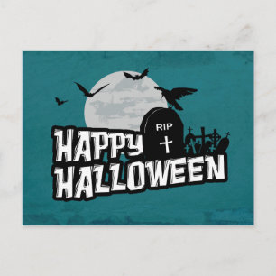 Happy Halloween Postkarte