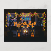 Happy Halloween Postkarte (Vorderseite)