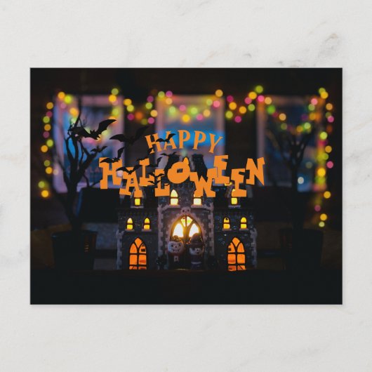 Happy Halloween Postkarte (Vorderseite)