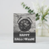 Happy Halloween Postkarte (Stehend Vorderseite)