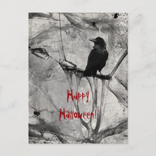 Happy Halloween Postkarte (Vorderseite)