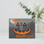 Happy Halloween Postkarte (Stehend Vorderseite)