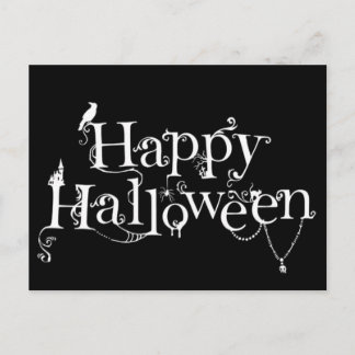 Happy Halloween Postkarte