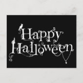Happy Halloween Postkarte (Vorderseite)