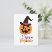 Happy Halloween!! Postkarte (Stehend Vorderseite)