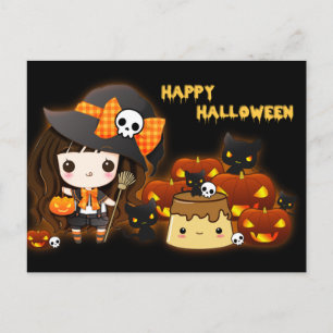 Happy Halloween Postkarte