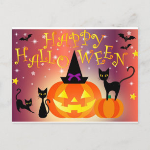 Happy Halloween Postkarte