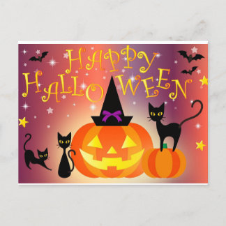 Happy Halloween Postkarte