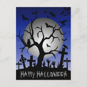 Happy Halloween Postkarte