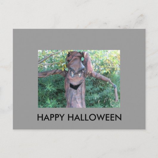 HAPPY HALLOWEEN POSTKARTE (Vorderseite)