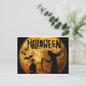 Happy Halloween Postkarte (Stehend Vorderseite)