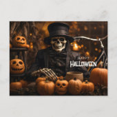 Happy Halloween Postkarte (Vorderseite)