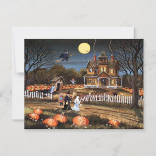 Happy Halloween Postkarte