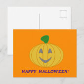 Happy Halloween Postkarte (Vorne/Hinten)