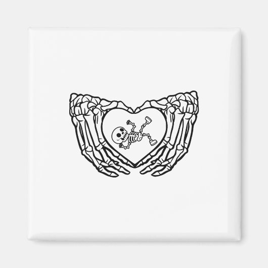 Happy Halloween Pregnant Ba Magnet (Vorne)