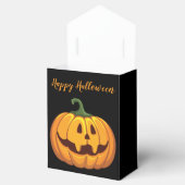 Happy Halloween Pumkin Candy Pattern Gefallen Box Geschenkschachtel (Geöffnet)