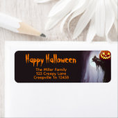 Happy Halloween Pumpkin and Tree (Insitu)