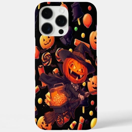 Happy Halloween Pumpkin Artwork Case-Mate iPhone Hülle (Rückseite)