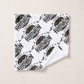 Happy Halloween Pumpkin Bath Handtuch Set (Waschlappen)