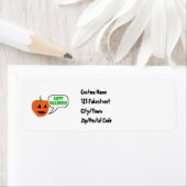 Happy Halloween Pumpkin Face (Insitu)