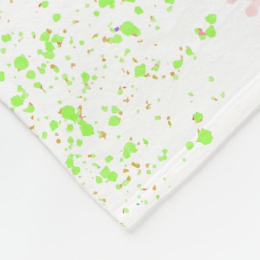 Happy halloween pumpkin fleecedecke (Ecke)