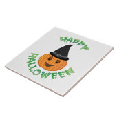 "HAPPY HALLOWEEN" PUMPKIN FLIESE (Seite)