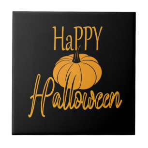 Happy Halloween Pumpkin Fliese