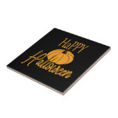 Happy Halloween Pumpkin Fliese (Seite)