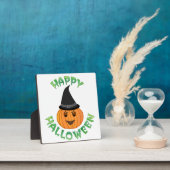 "HAPPY HALLOWEEN" PUMPKIN FOTOPLATTE (InSitu)