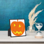 "HAPPY HALLOWEEN" PUMPKIN FOTOPLATTE (InSitu)