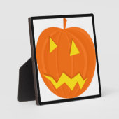 "HAPPY HALLOWEEN" PUMPKIN FOTOPLATTE (Vorderseite)