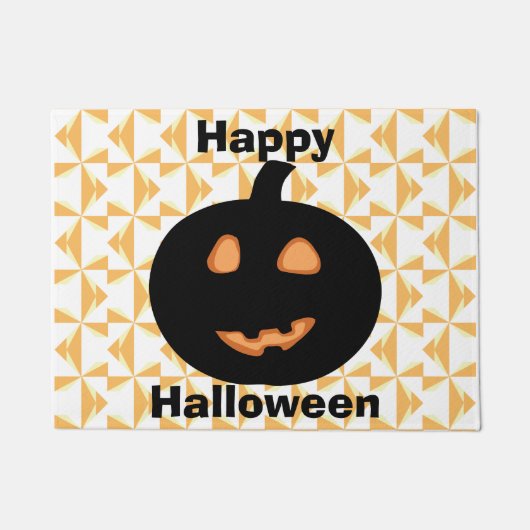 Happy Halloween Pumpkin Fußmatte (Vorderseite)
