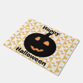 Happy Halloween Pumpkin Fußmatte (Schrägansicht)