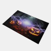Happy Halloween Pumpkin Fußmatte (Schrägansicht)