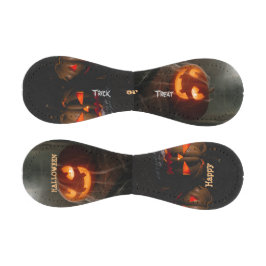 Happy Halloween Pumpkin Head Baseball