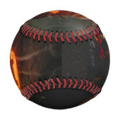 Happy Halloween Pumpkin Head Baseball (Rückseite)