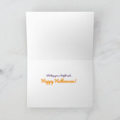 Happy Halloween Pumpkin Heart Karte (Innenseite)
