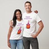Happy Halloween Pumpkin Hexe T - Shirt (Unisex)