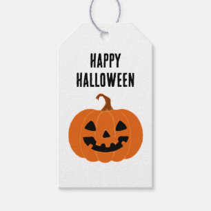 Happy Halloween Pumpkin Jackolantern Geschenkanhänger
